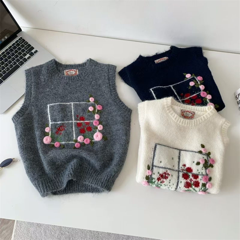 Women 3D Handmade Rose Floral  - Embroidery Rose ulasan dan harga