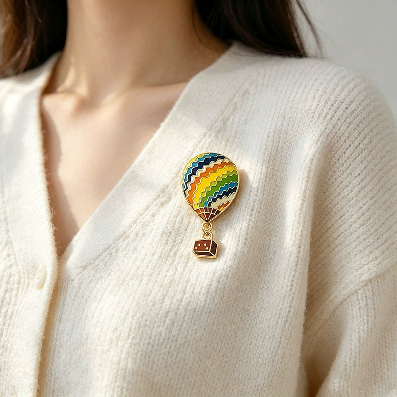 Hot Air Balloon Shaped Metal B - Embroidery Bali ulasan dan harga