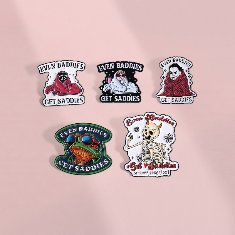 Anime Character Brooches Carto - Embroidery Bali ulasan dan harga