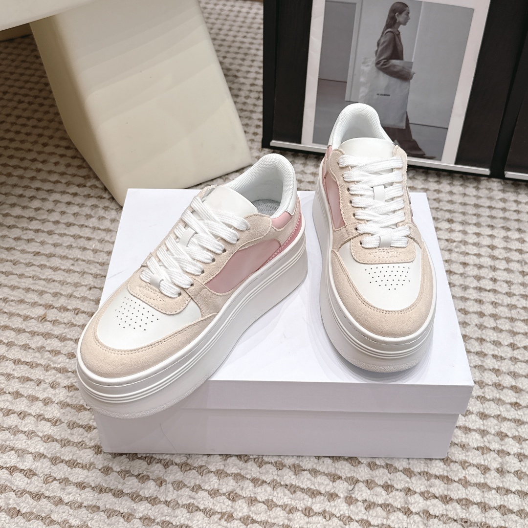 2026 Women Platform Sneakers G - Embroidery Garments ulasan dan harga