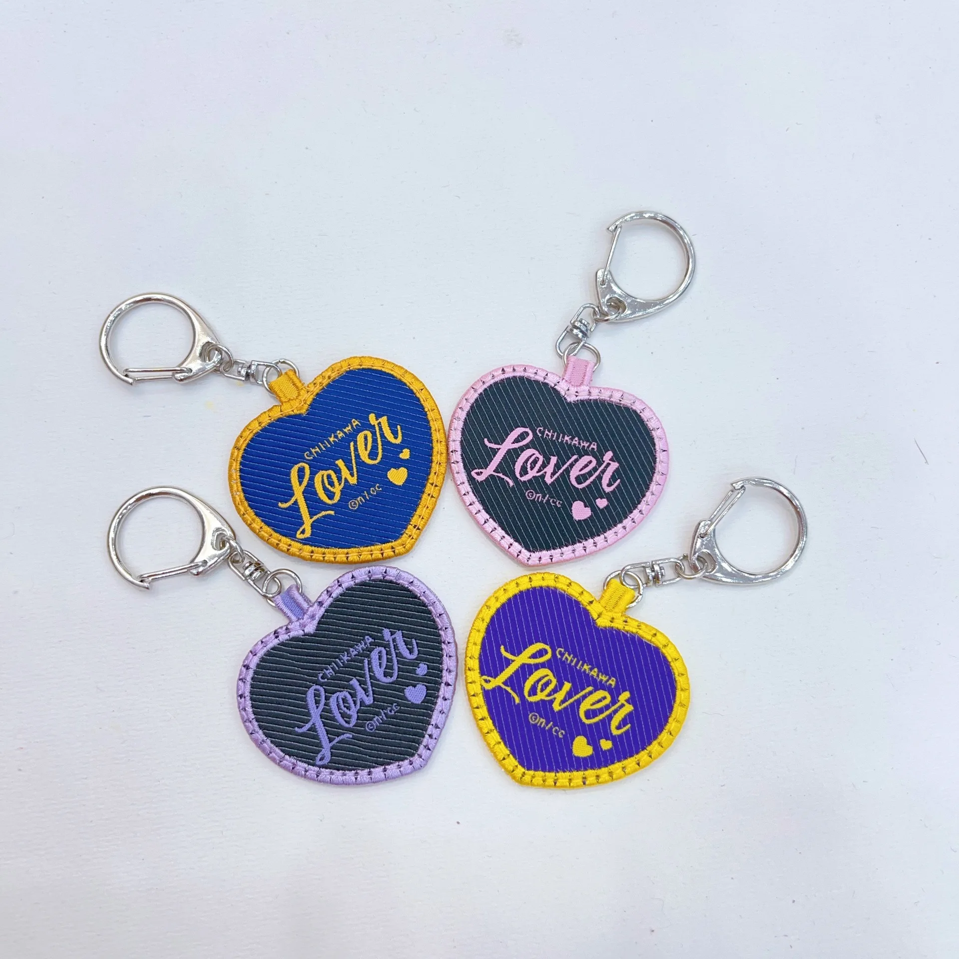 CKW Heart Embroidery Keychain  - Embroidery Bag ulasan dan harga