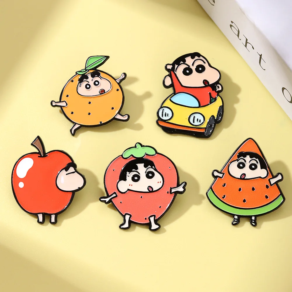 New Cute Crayon Shin‑chan Frui - Embroidery Reddit ulasan dan harga