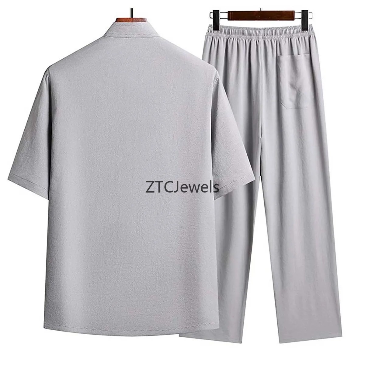 Traditional Chinese Kung Fu Su - Embroidery Cotton Shirt ulasan dan harga