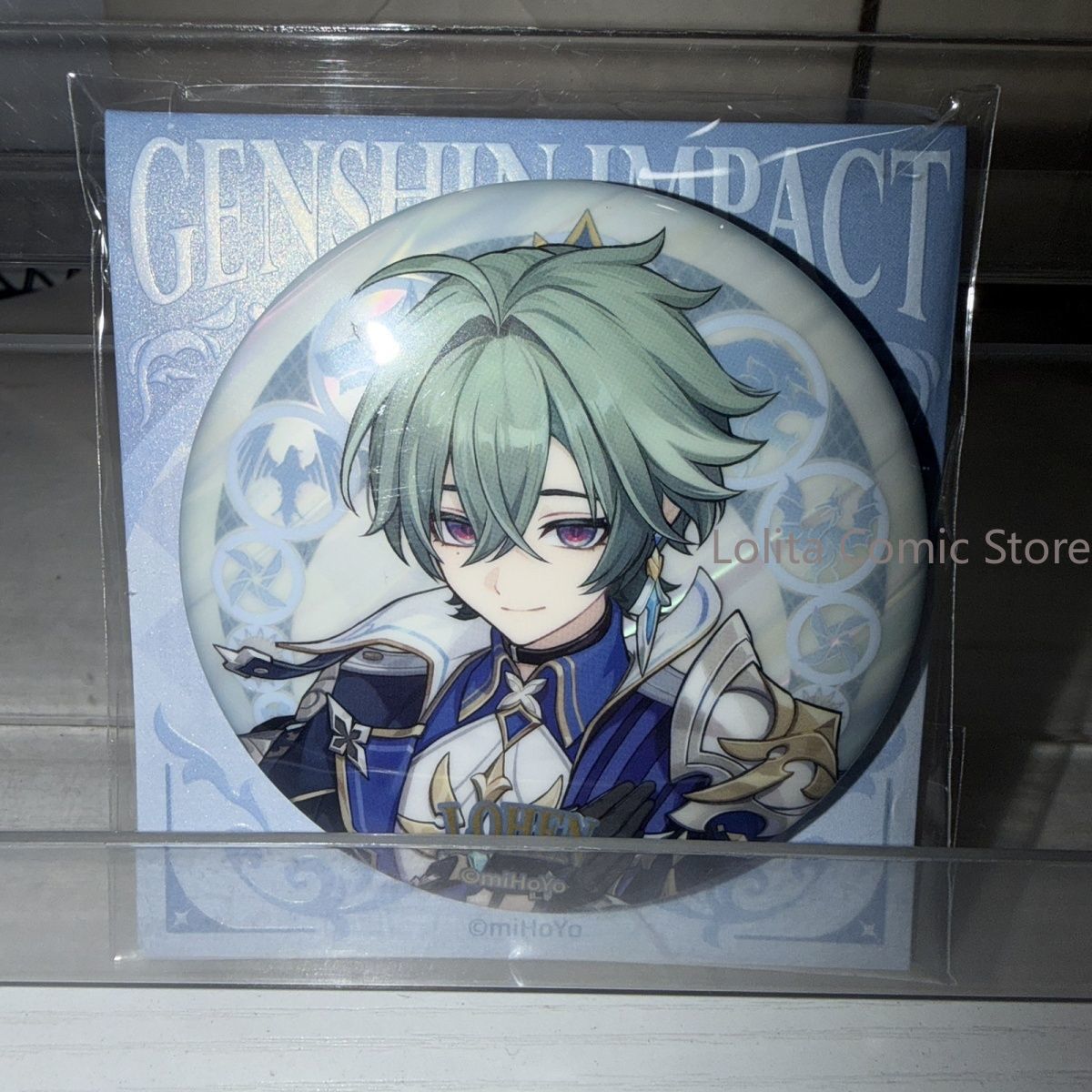 Anime Genshin Impact Lohen Cos - Embroidery Reddit ulasan dan harga