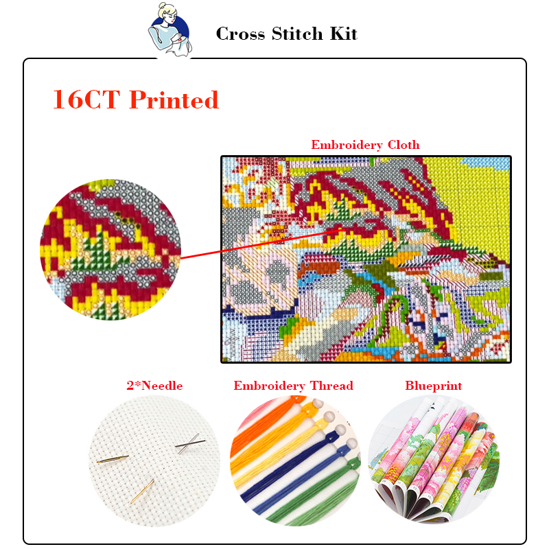 Joy Sunday The Hobbit Hut Patt - Embroidery Meaning ulasan dan harga