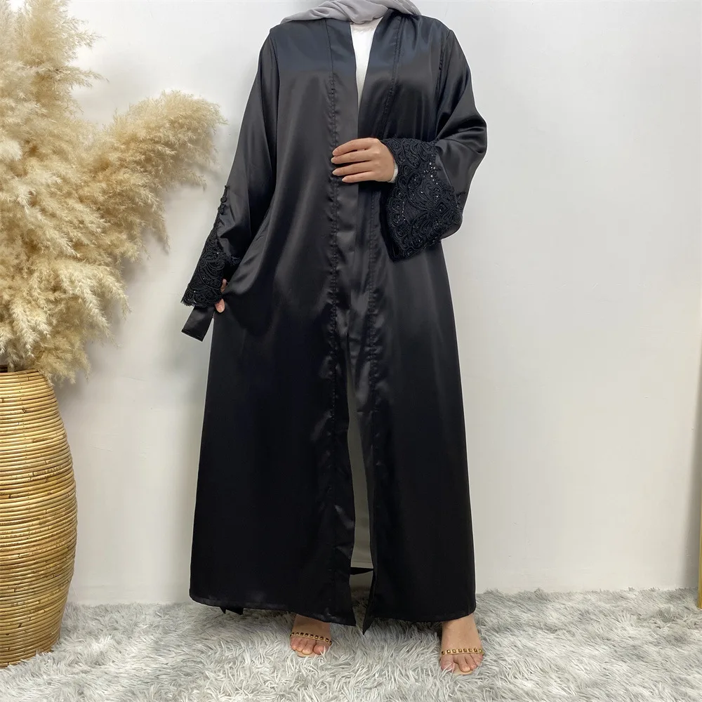 Ramadan Black Kebaya Open Musl - Embroidery Kebaya ulasan dan harga